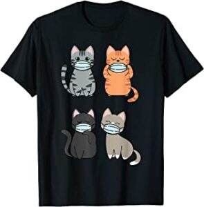 camiseta niños con gatos