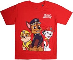 camiseta patrulla canina niños
