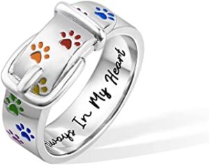 anillo con perros