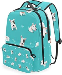 mochila escolar con perro