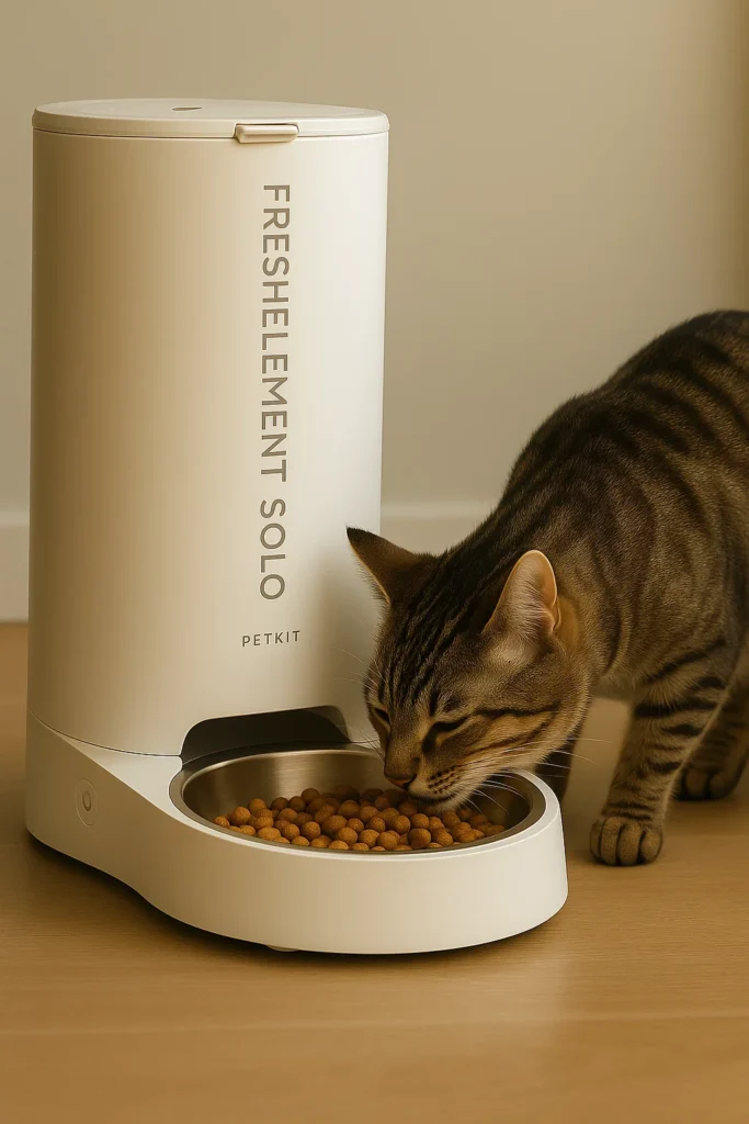 comedero automático gatos