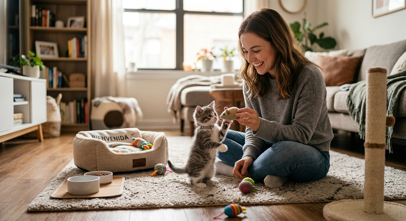 guía para dueños primerizos de gatitos