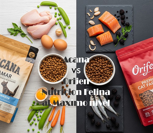 Acana vs. Orijen para Gatos: Análisis Definitivo (2025) – ¿Cuál Deberías Elegir?