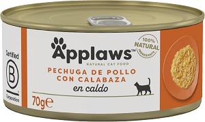 Applaws Pechuga de Pollo con Calabaza100% Natural 