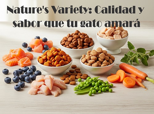 Nature's Variety: Calidad y sabor que tu gato amará