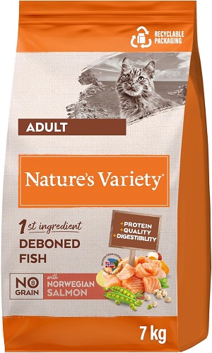 Pienso Nature's Variety Original para gatos adultos con salmón