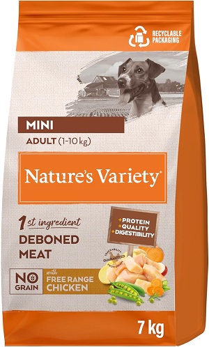 Pienso Nature's Variety para perros adultos de raza pequeña con pollo