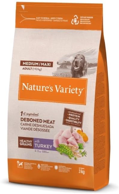 Pienso Nature's Variety Selected Sterilized con Pavo para perros esterilizados