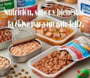 Las 7 mejores comidas humedas para gatos