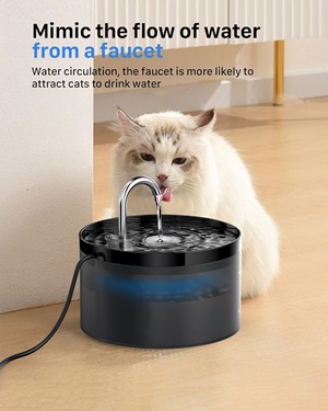 fuente de agua para gato