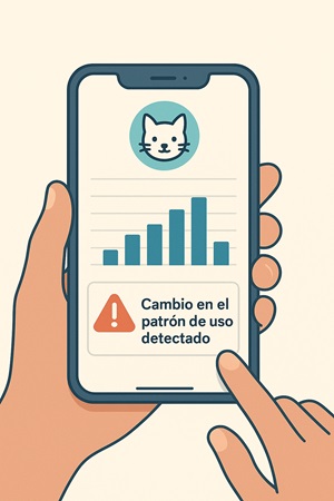 Cuida de tu gato  con tu arenero inteligente