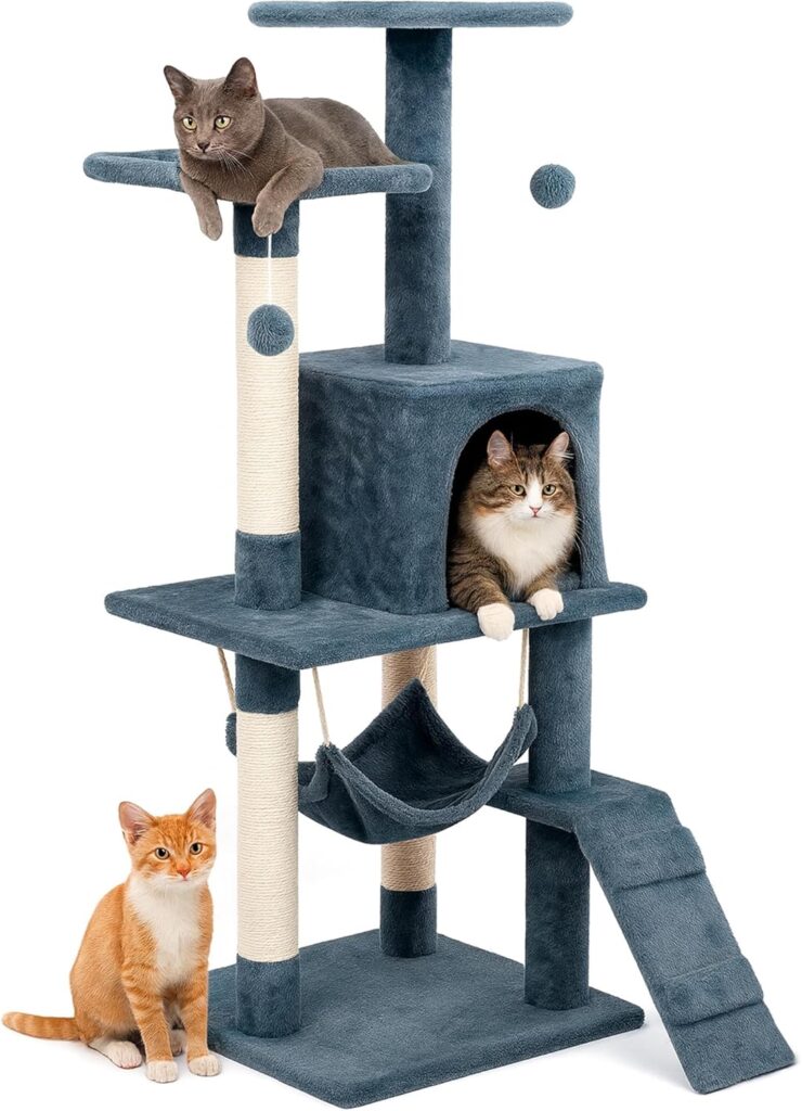 rascadores para gatos 3 niveles