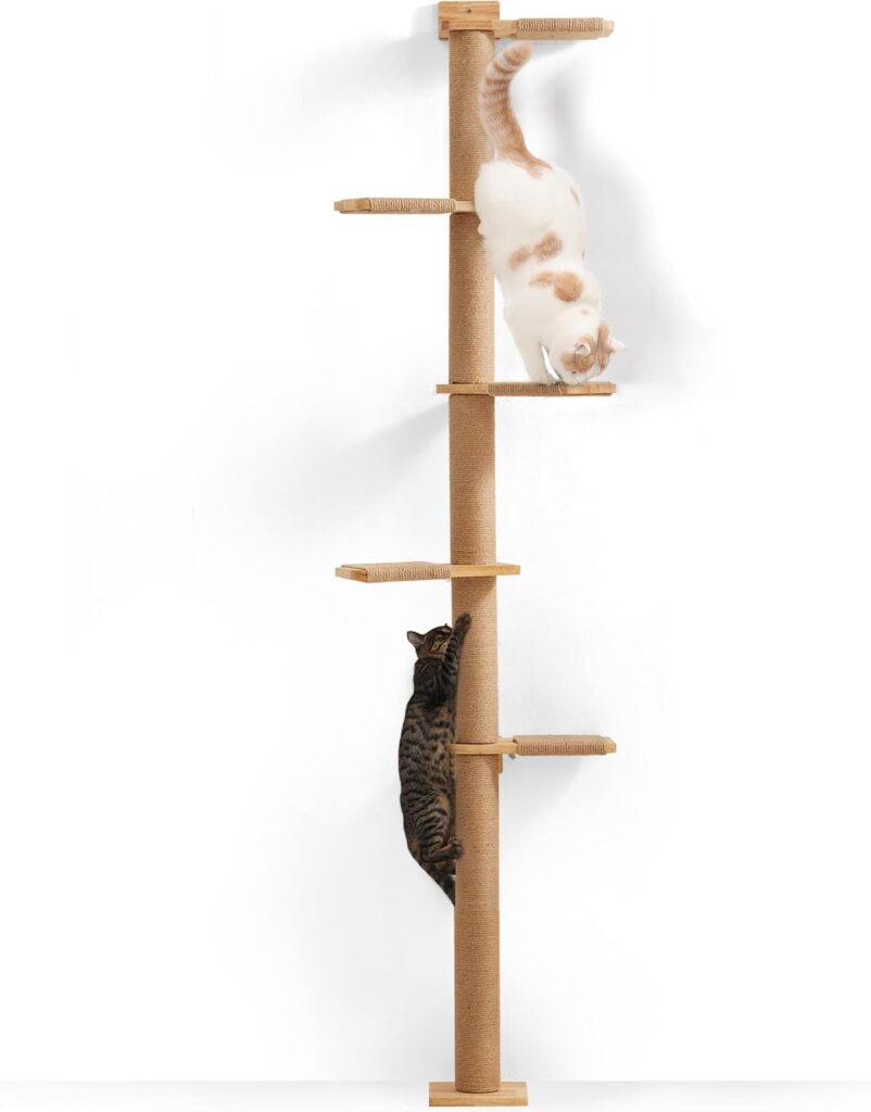 rascador para gatos  torre de  5 niveles