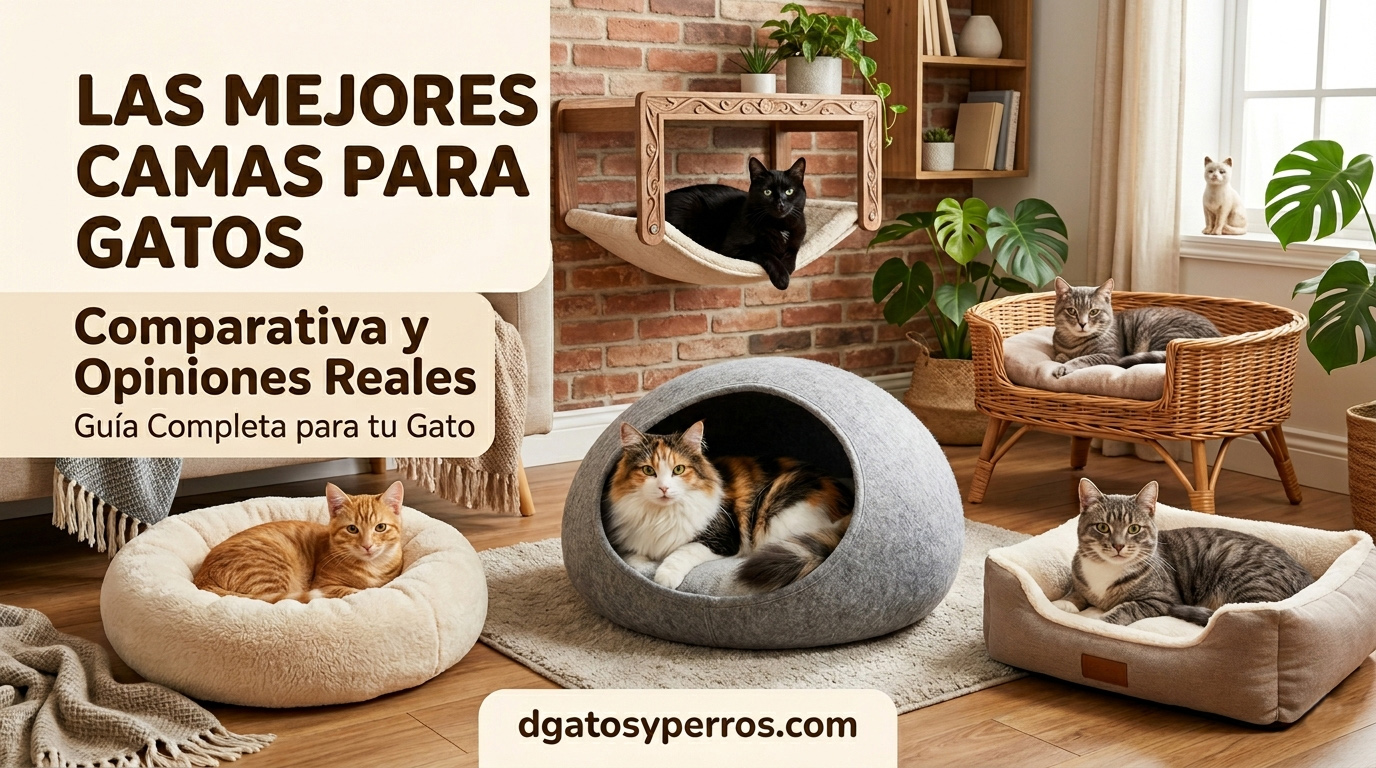 mejores camas para gatos