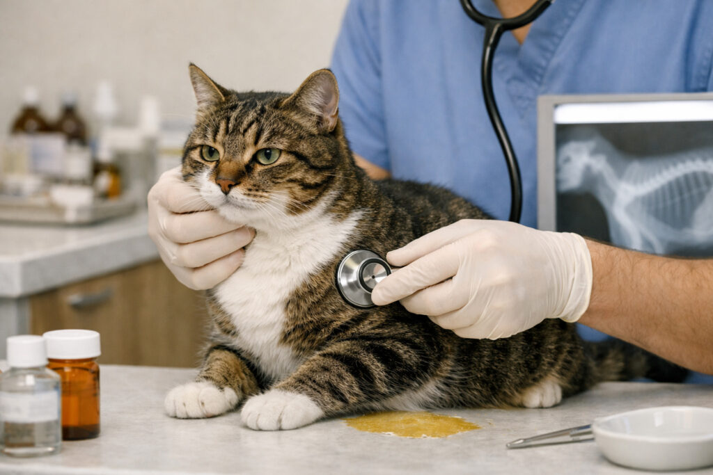 enfermedades comunes en los gatos