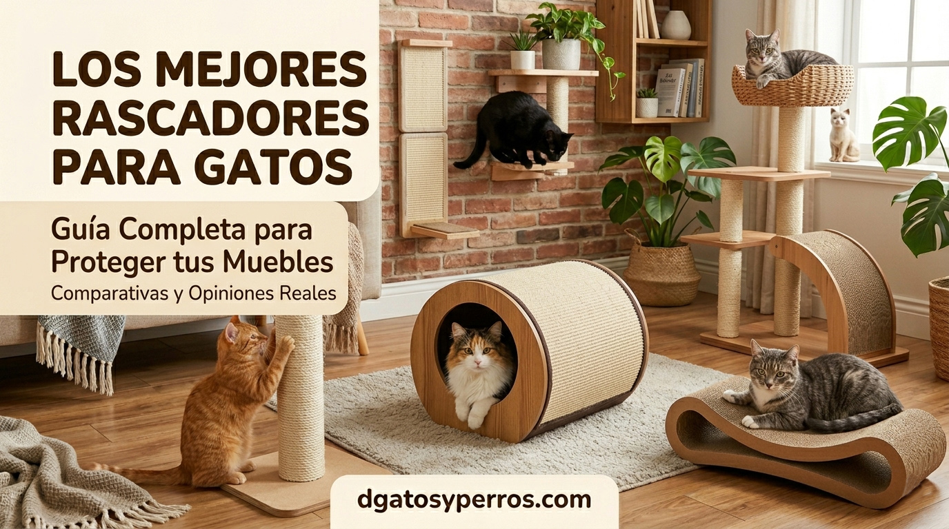 mejores rascadores para gatos