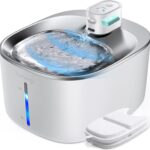 fuente de agua inalámbrica para gatos