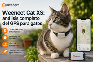 GPS para gatos Weenect Cat XS
