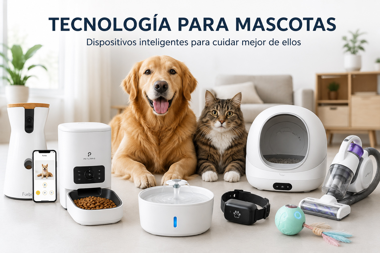 tecnología para mascotas
