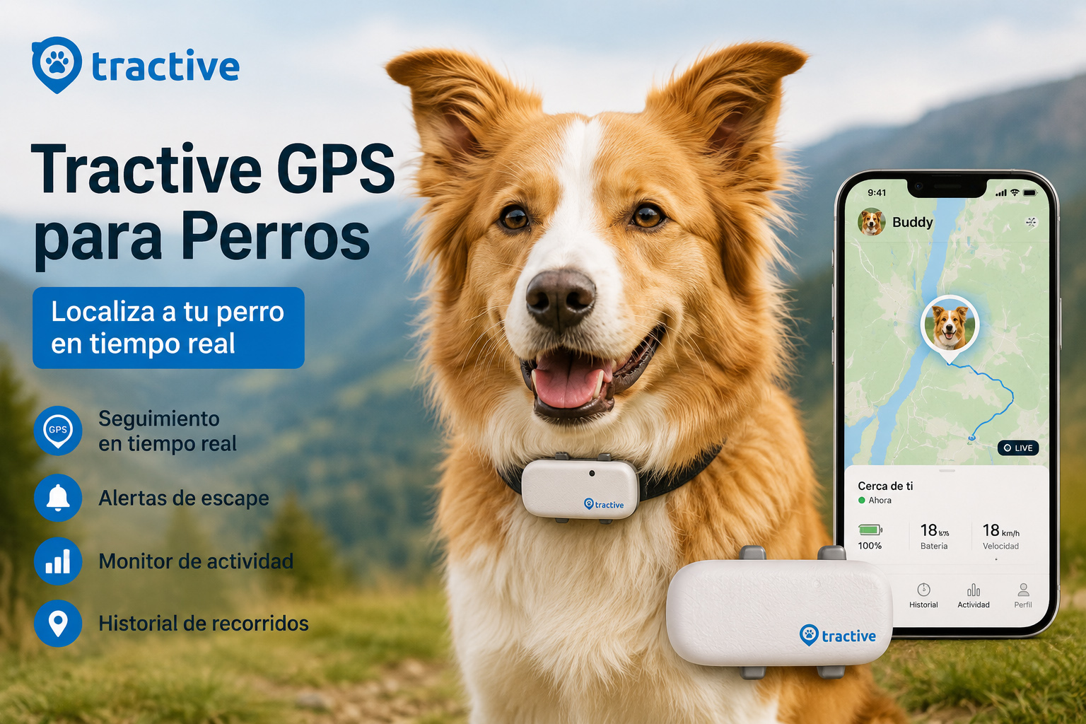 Tractive GPS para Perros