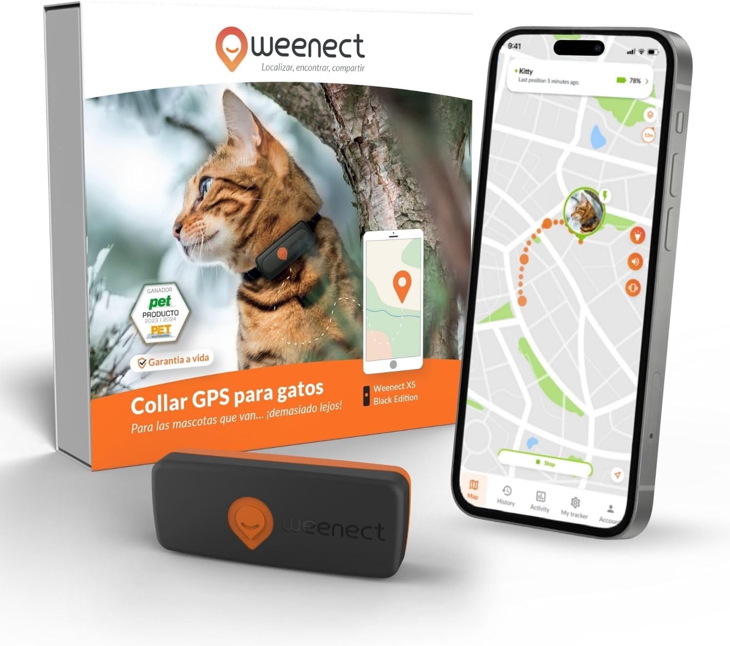 Weenect-Cat-XS-Nuevo-GPS-para-Gato