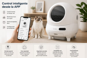 arenero con Control inteligente