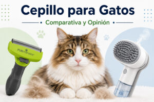 cepillo para gatos