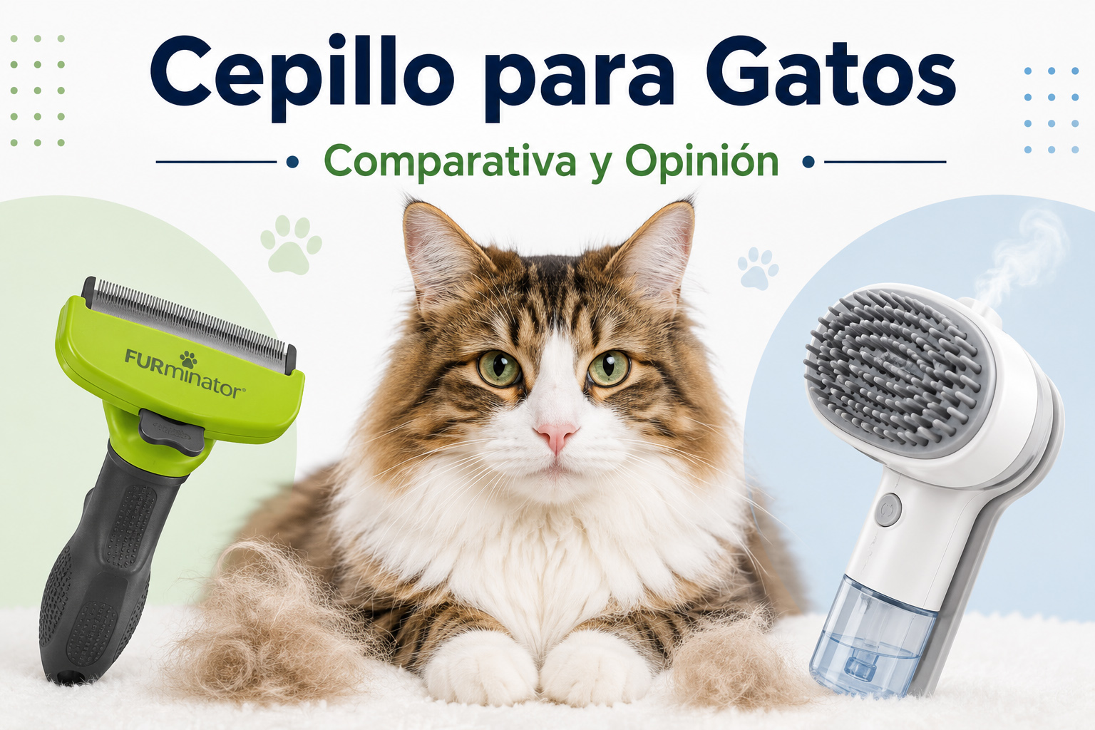 cepillo para gatos