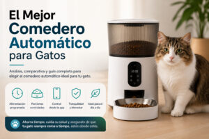 comedero automático para gatos