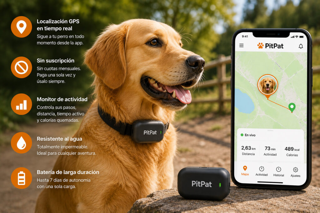 PitPat GPS para Perros y gatos